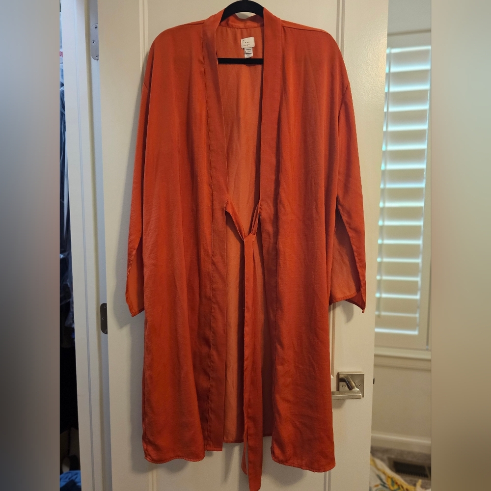 a new day Vibrant Orange Robe